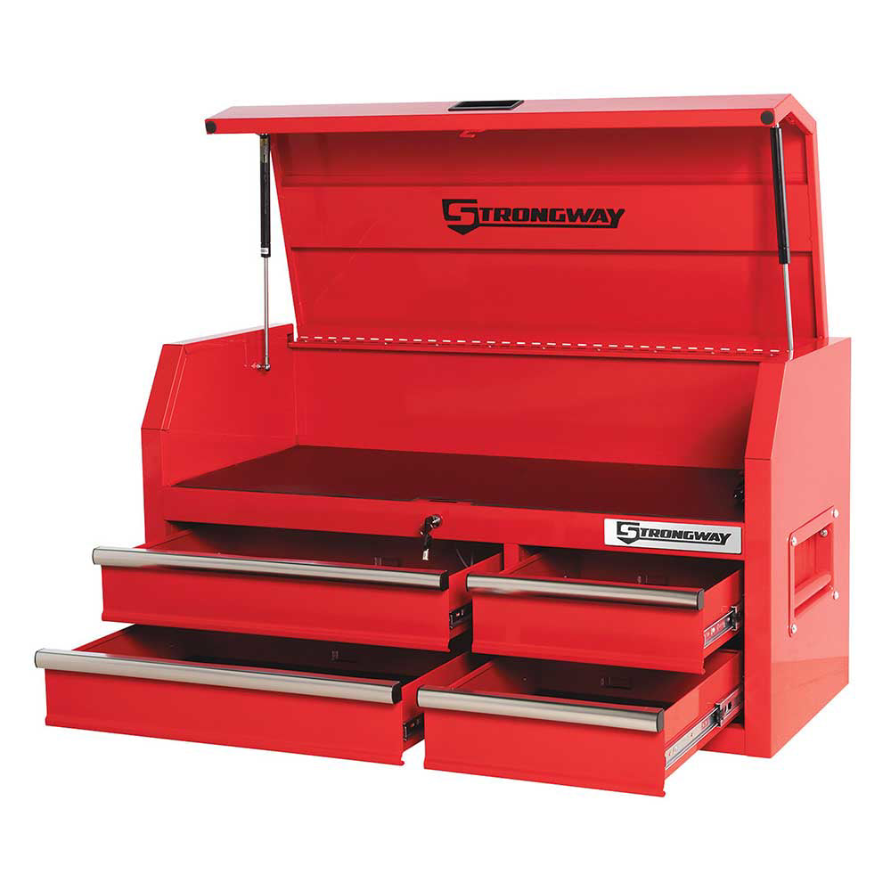 Strongway 42-In. 4-Drawer Top Chest | Red