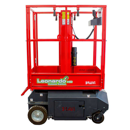 Bravi Leonardo HD Lift | Driveable | 1 Man | 10-Ft. Platform Height | 100 Ah x2