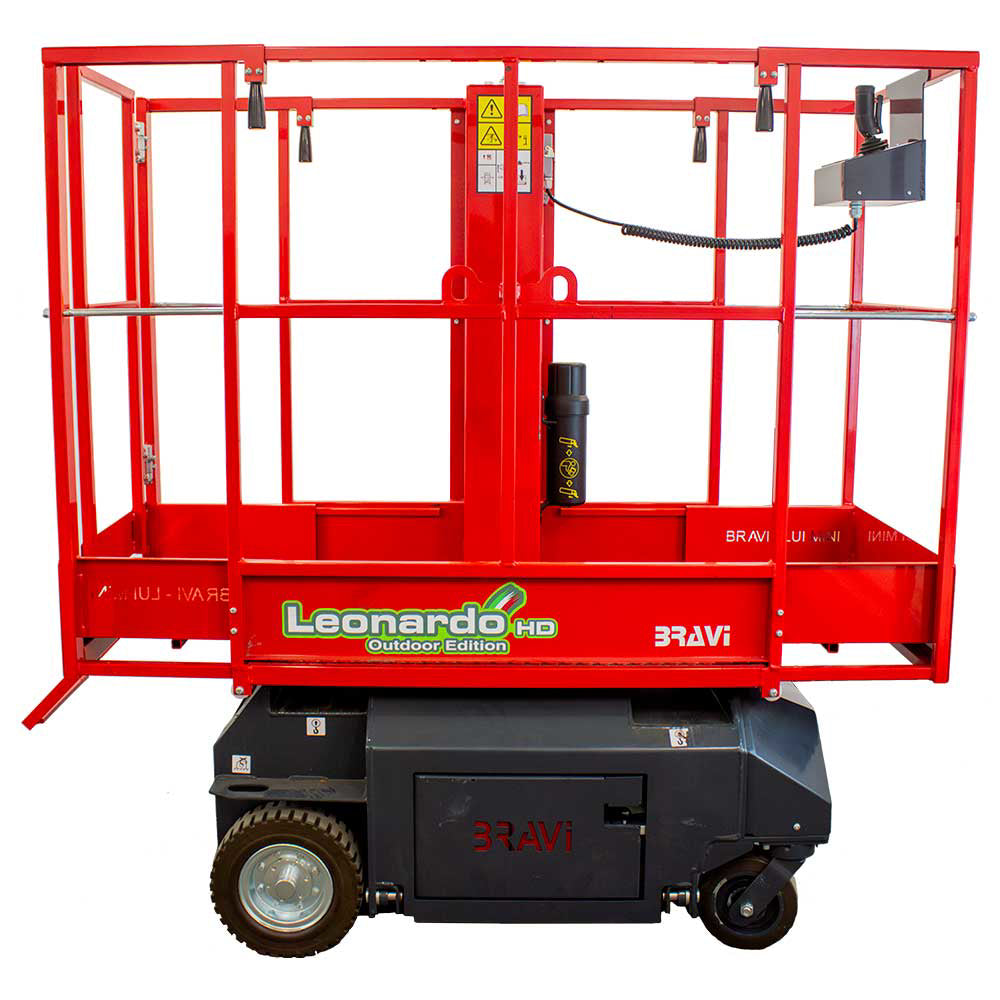 Bravi Leonardo HD Lift | Driveable | 1 Man | 10-Ft. Platform Height | 100 Ah x2