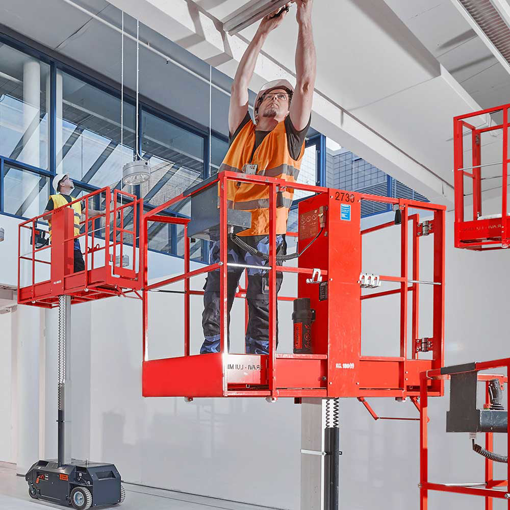 Bravi Leonardo HD Lift | Driveable | 1 Man | 10-Ft. Platform Height | 100 Ah x2