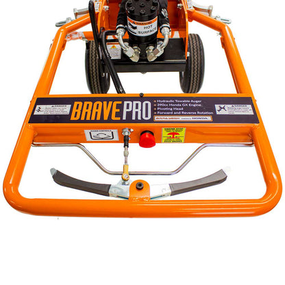BravePro Towable Auger | Hydraulic | Honda GX390