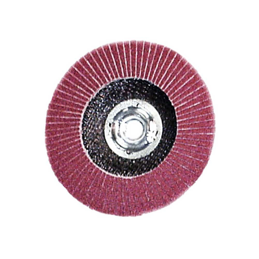Virginia Abrasives 80 Grit Discs | Alum Ox Flap 7-In. X 5/8-11-In. X | Box of 10