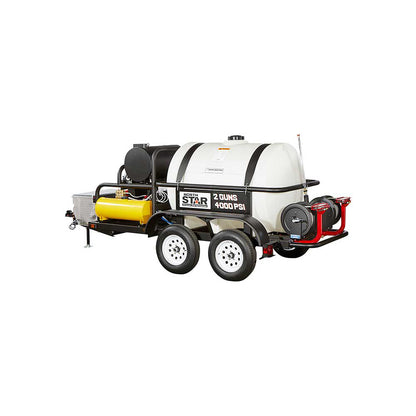 NorthStar Hot Pressure Washer | Trailer Mounted | 4,000 PSI | 7.0 GPM | Gas | E740