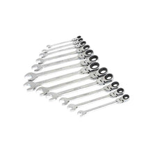 Klutch Flex Ratchet Wrench Set | 12-Pc | Metric 8mm - 19mm