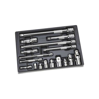 Klutch Ratchet Accessory Set | 17-Pc