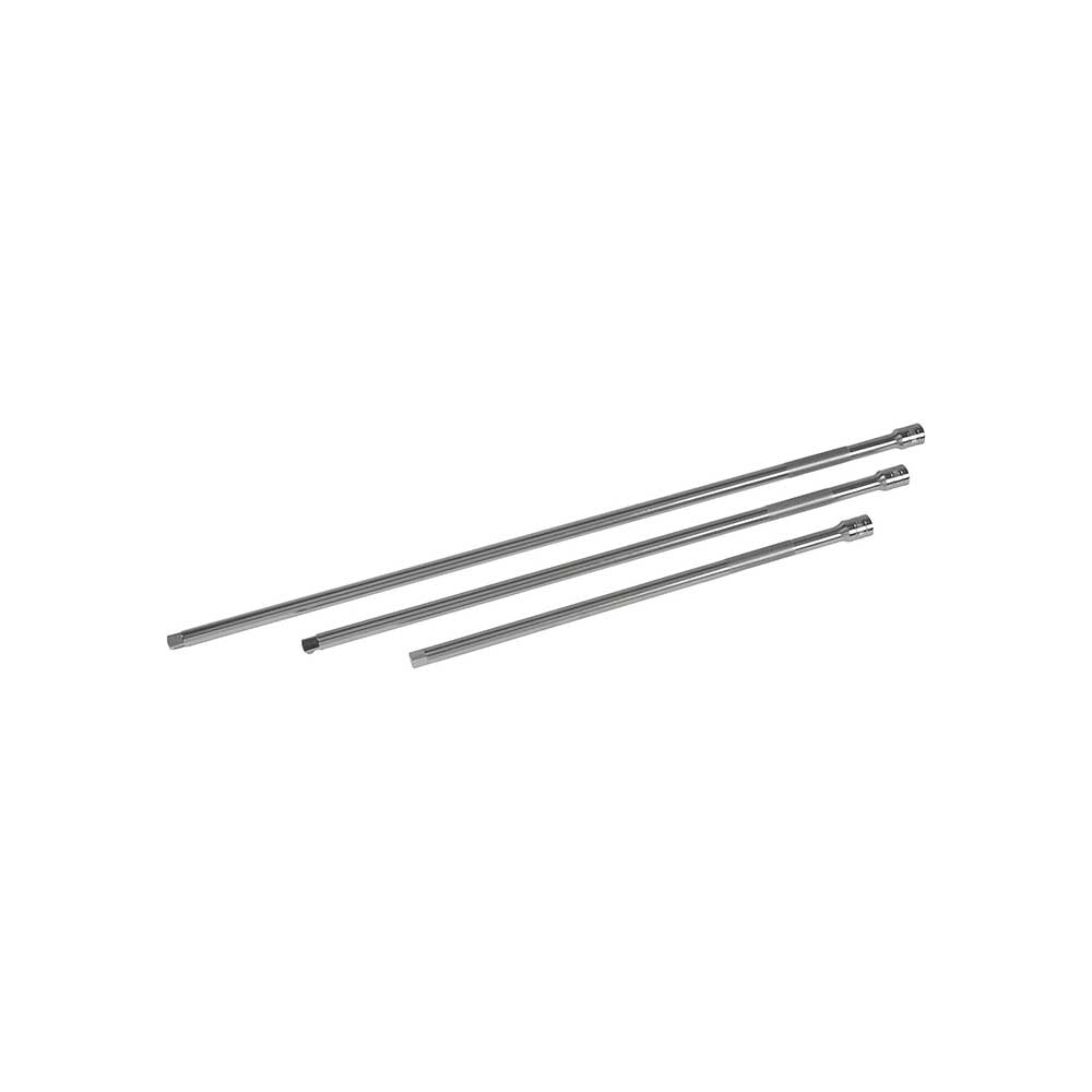 Klutch Extra Long Extension Bar Set | 3-Pc 1/2-In. Drive