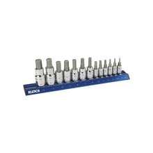 Klutch Hex Bit Socket Set | 13-Pc Metric