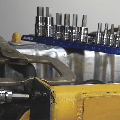 Klutch Hex Bit Socket Set | 13-Pc Metric
