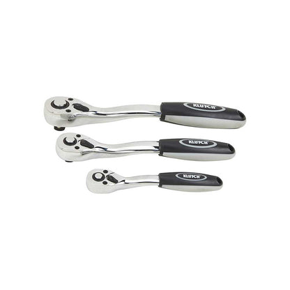 Klutch Quick-Release Offset Ratchets | 3-Pc Set
