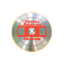 Virginia Abrasives Blade | 7-In. Premium | Continous Rim Wet Granite/Marble