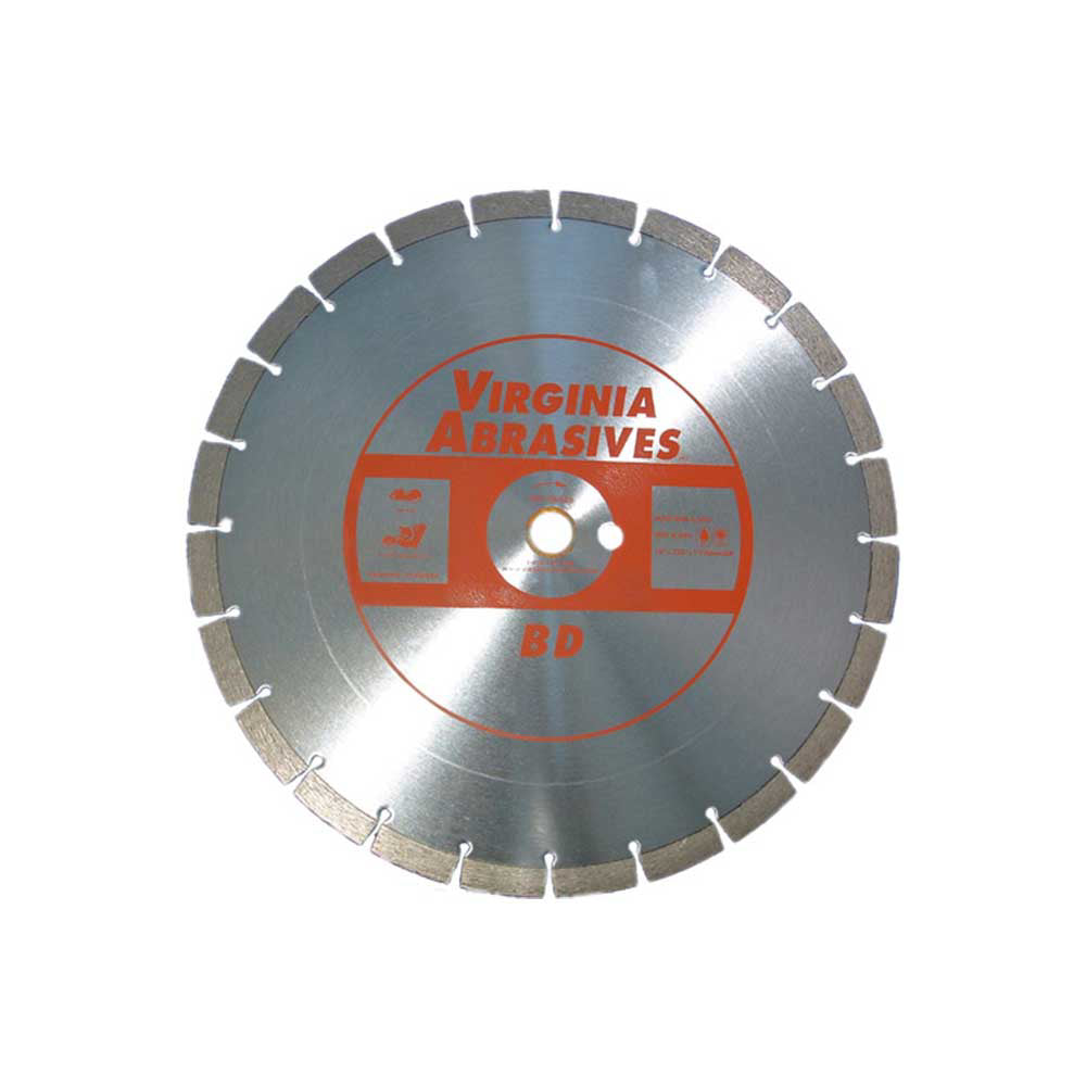 Virginia Abrasives Blade | 14-In. General Purpose Cured Concrete | 14X.125X 1-20Mm