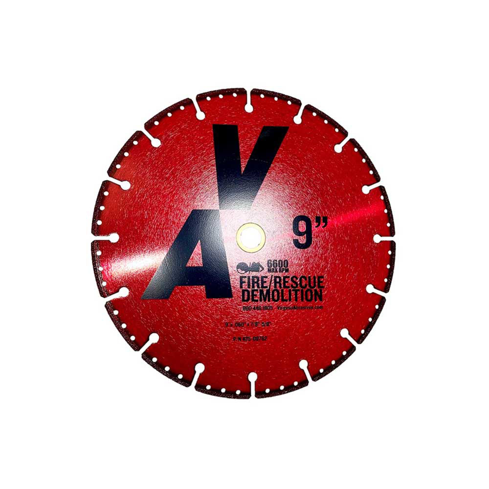 Virginia Abrasives Blade | 9-In. Multi-Purpose Concrete | 9-In. X 7/8-In. -5/8-In.