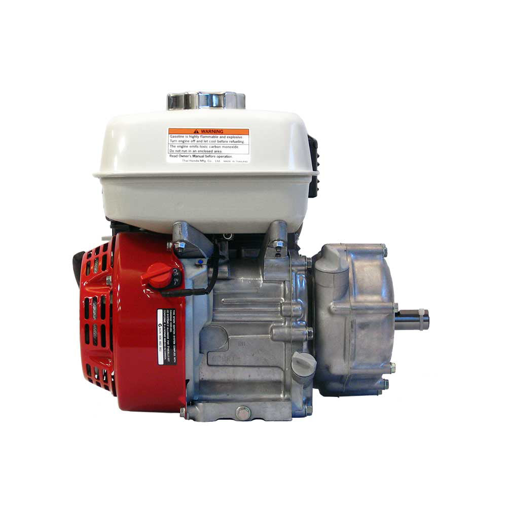 Honda | GX Series | OHV | 163cc | 7/8 In. x 2.00 In. | Recoil | Horizontal | 2:1 Gear Reduction