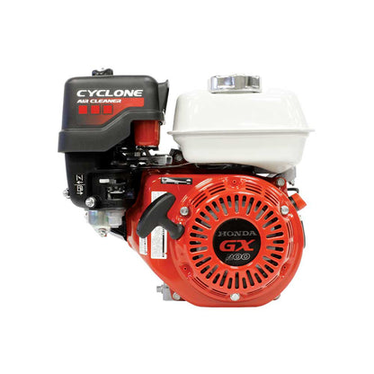 Honda | GX Series | OHV | 196cc | 3/4 In. x 2.43 In. | Recoil | Horizontal | Cyclone Air Cleaner