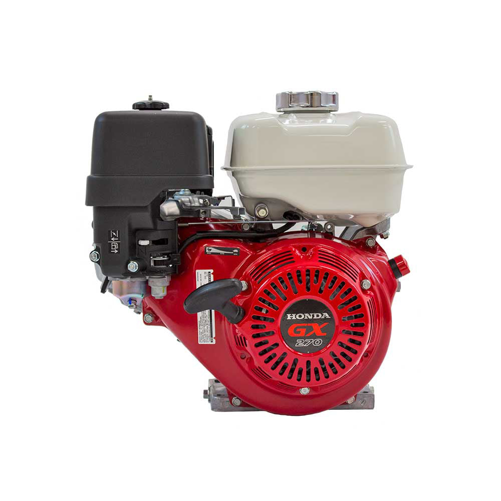 Honda | GX Series | OHV | 270cc | 1 In. x 3.37 In. | Recoil | Horizontal | 6:1 Gear Reduction