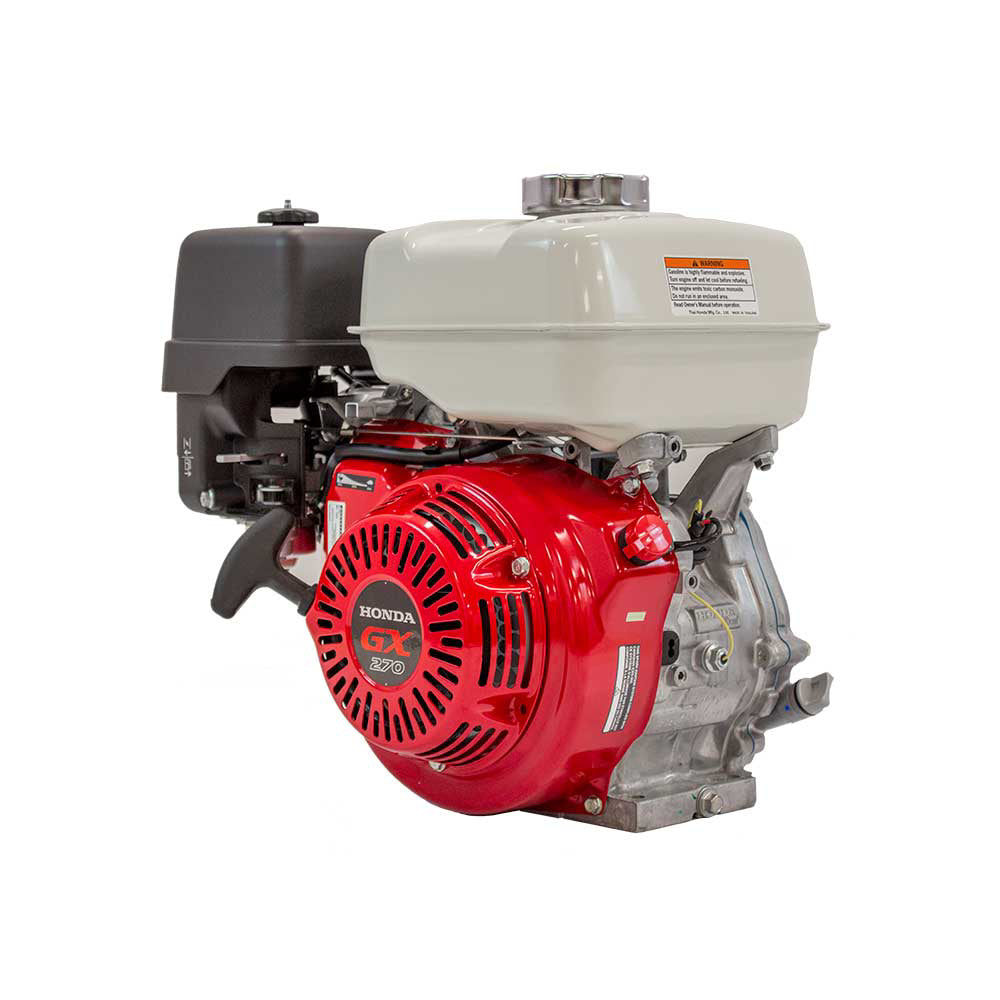 Honda | GX Series | OHV | 270cc | 1 In. X 3.48 In., Threaded | Recoil | Horizontal