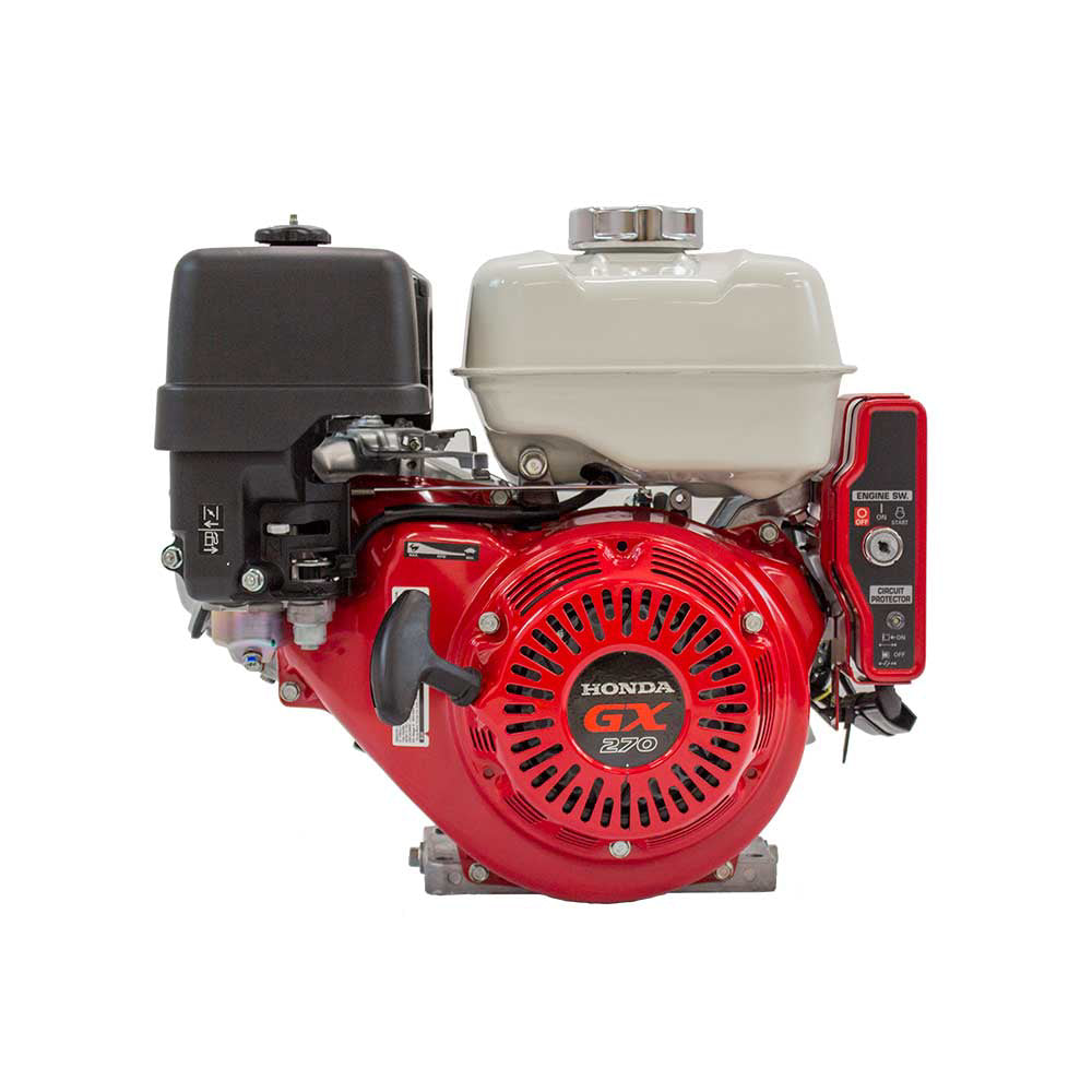 Honda | GX Series | OHV | 270cc | 1 In. x 3.48 In. | Electric | Horizontal