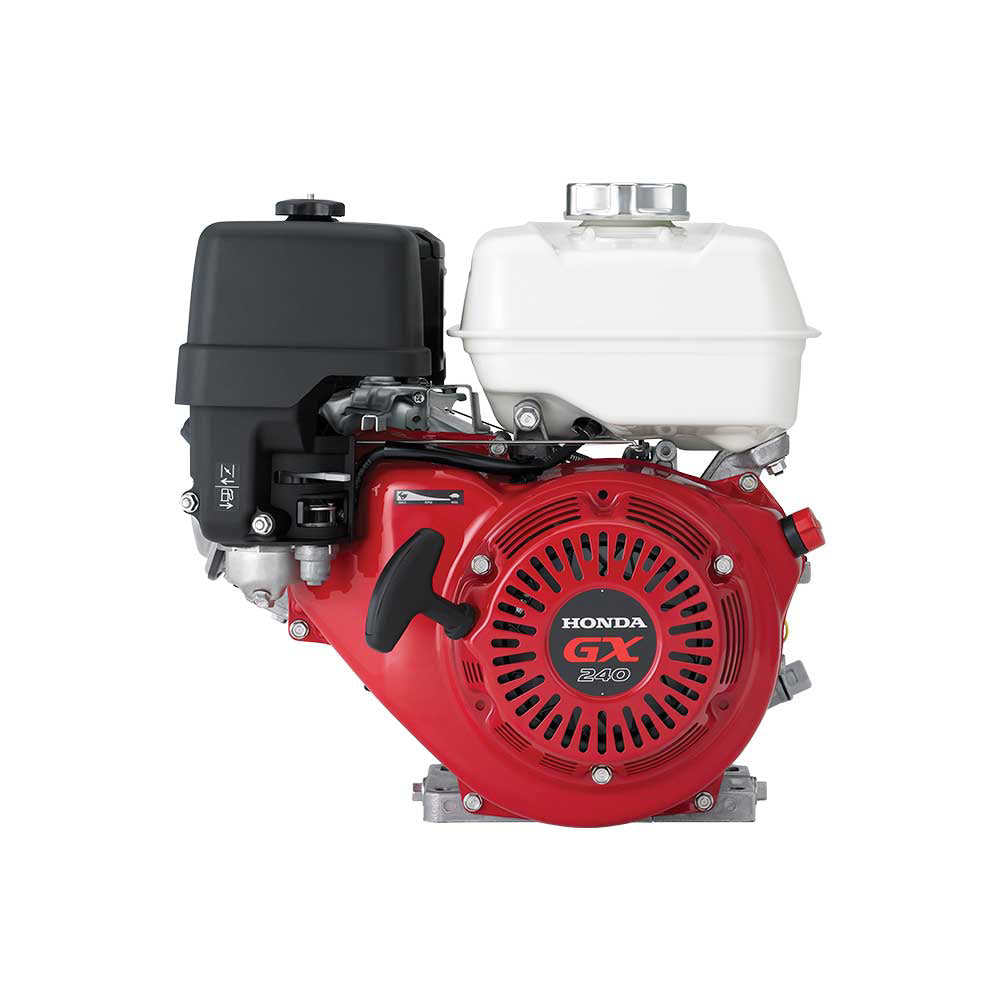 Honda | GX Series | OHV | 270cc | 1 In. x 3.37 In. | Recoil | Horizontal | 6:1 Gear Reduction