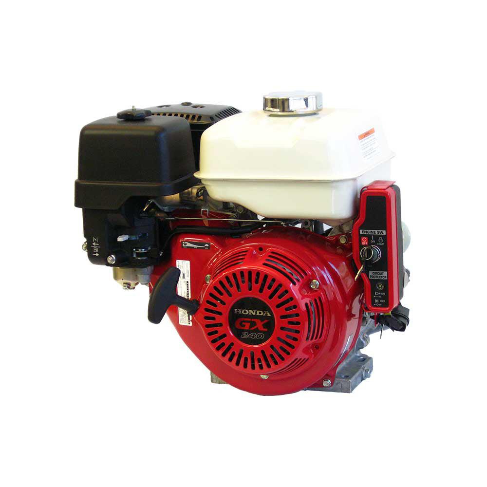 Honda | GX Series | OHV | 270cc | 1 In. x 3.48 In. | Electric | Horizontal | 3 Amp