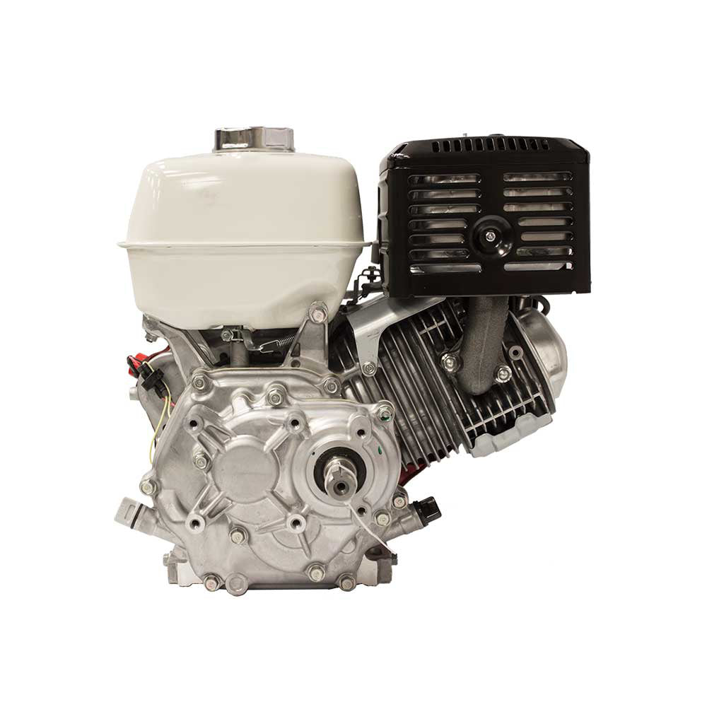 Honda | GX Series | OHV | 389cc | 1 In. x 2.55 In. | Recoil | Horizontal | 2:1 Gear Reduction