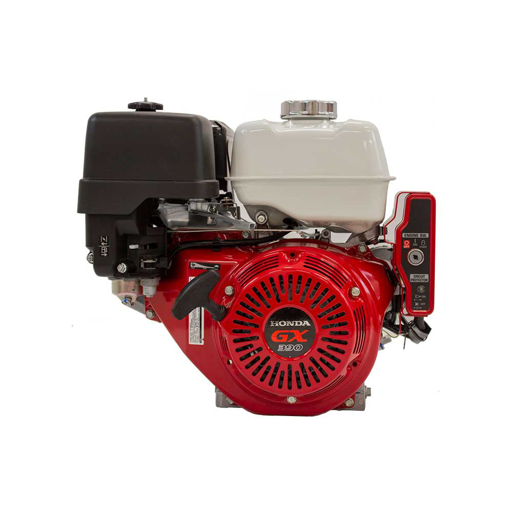 Honda | GX Series | OHV | 389cc | 1 In. x 3.48 In. | Electric | Horizontal | 3-Amp Charge System