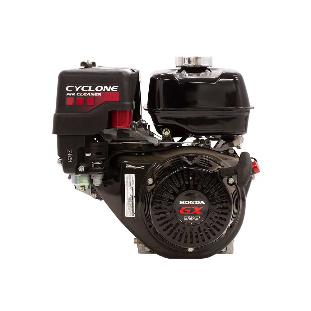 Honda | GX Series | OHV | 389cc | 1 In. x 3.48 In. | Recoil | Horizontal | Cyclone Air Cleaner