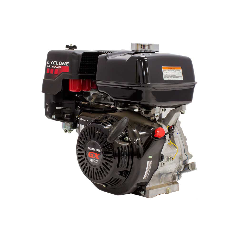 Honda | GX Series | OHV | 389cc | 1 In. x 3.48 In. | Recoil | Horizontal | Cyclone Air Cleaner