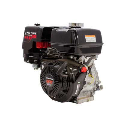 Honda | GX Series | OHV | 389cc | 1 In. x 3.48 In. | Recoil | Horizontal | Cyclone Air Cleaner