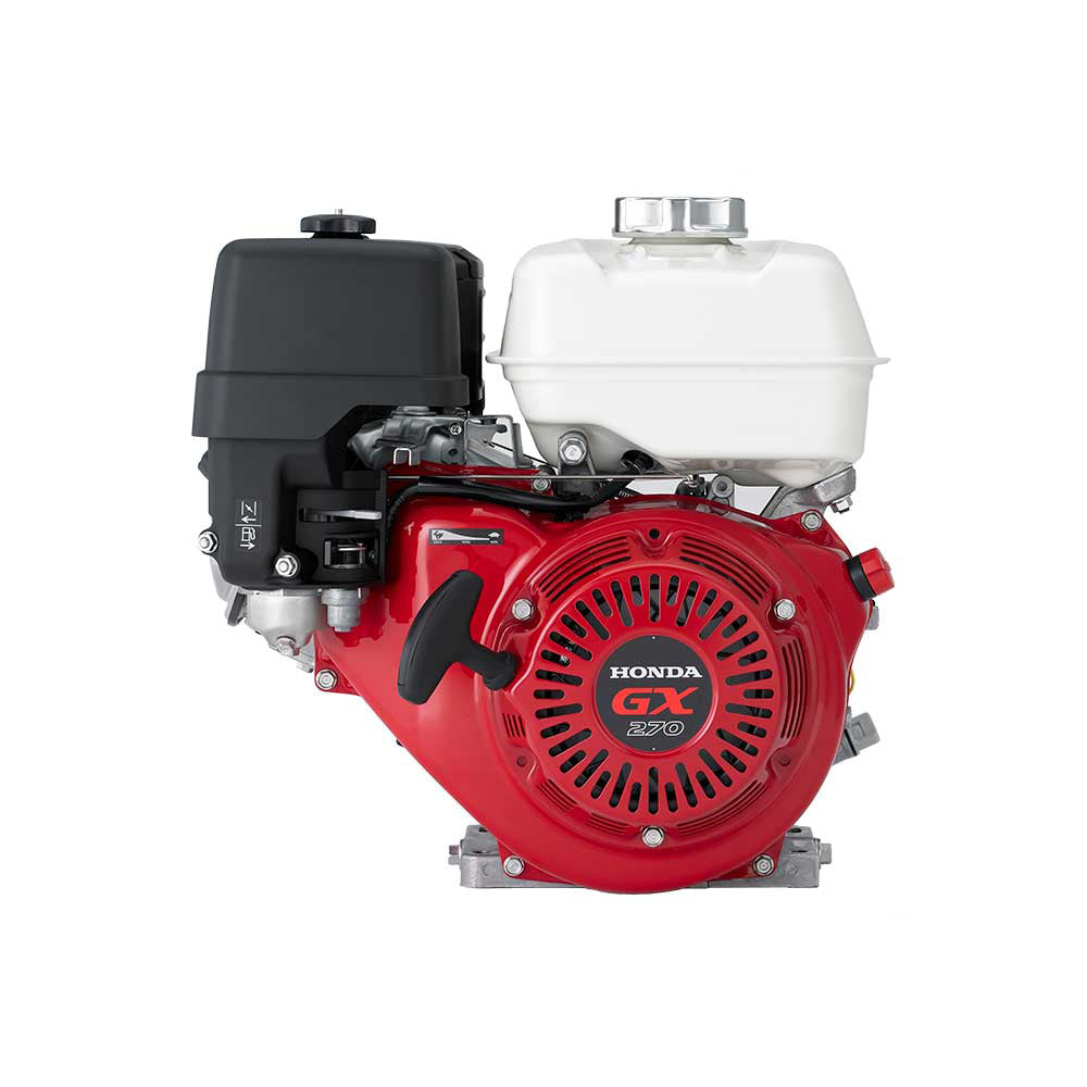 Honda | GX Series | OHV | 270cc | 7/8 In. x 2.09 In. | Recoil | Horizontal | 2:1 Gear Reduction