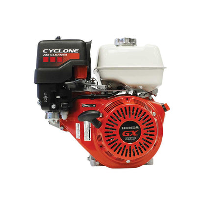 Honda | GX Series | OHV | 389cc | 1 In. x 3.48 In. | Recoil | Horizontal | Cyclone Air Cleaner