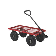 Ironton Steel Garden Cart | 400-Lb. Capacity | 38-In. X 18-1/2-In. X 21-In. | 10-In. Pneumatic