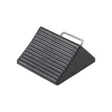 Ironton Nylon Reinforced Rubber Wheel Chock with Handle