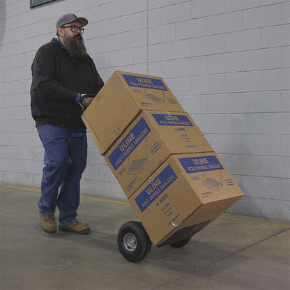 Ironton Steel Pneumatic Hand Truck | 600-Lb. Cap | 16-In. X 21-In. X 51-In.