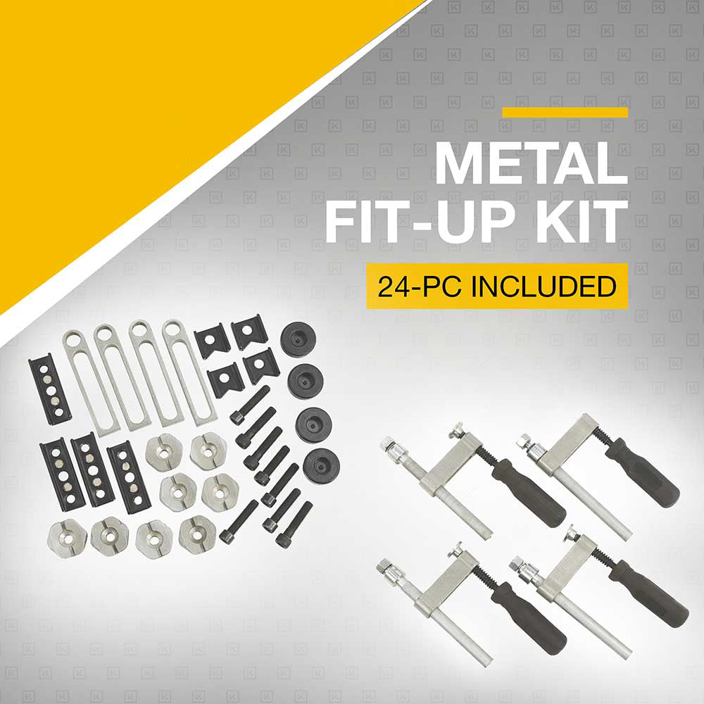 Klutch Steel Welding Table With Tool Kit