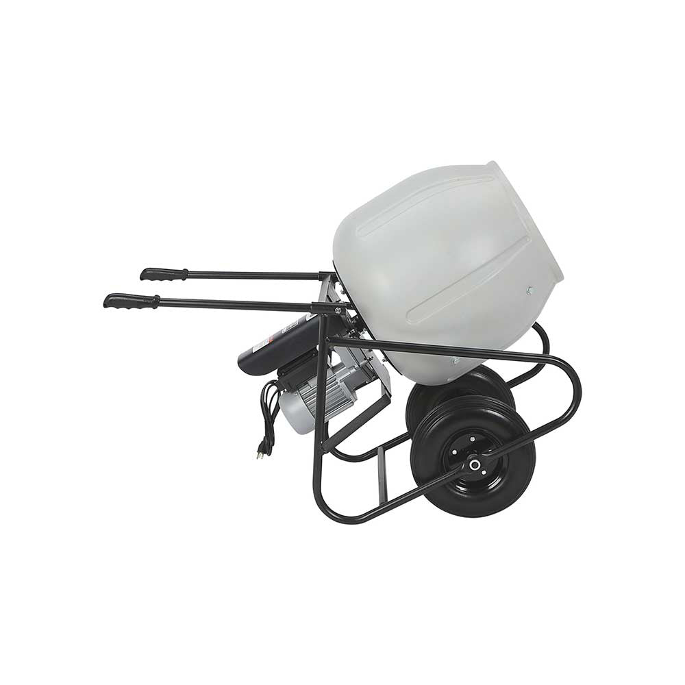 Klutch | Portable Electric Cement Mixer | 3.5 Cu.-Ft