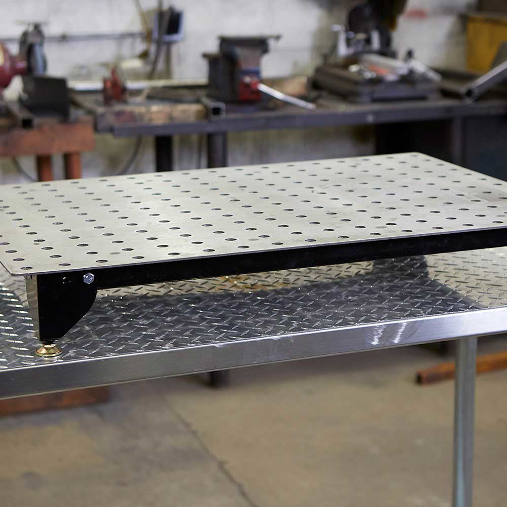 Klutch Steel Welding Table With Tool Kit