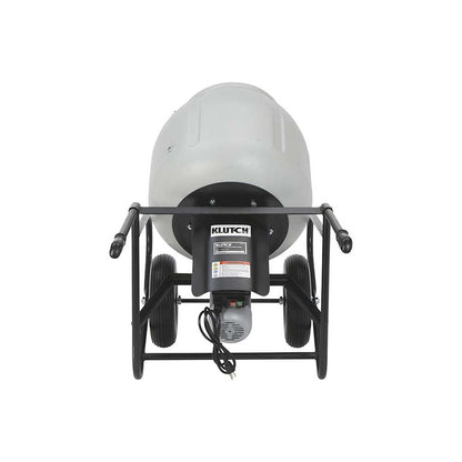 Klutch | Portable Electric Cement Mixer | 3.5 Cu.-Ft