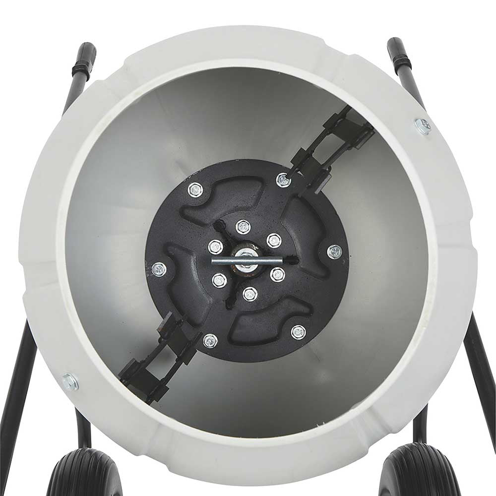 Klutch | Portable Electric Cement Mixer | 3.5 Cu.-Ft