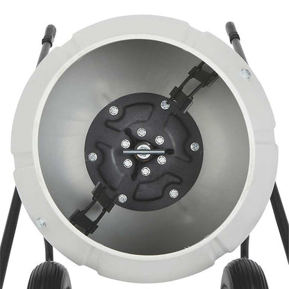 Klutch | Portable Electric Cement Mixer | 3.5 Cu.-Ft