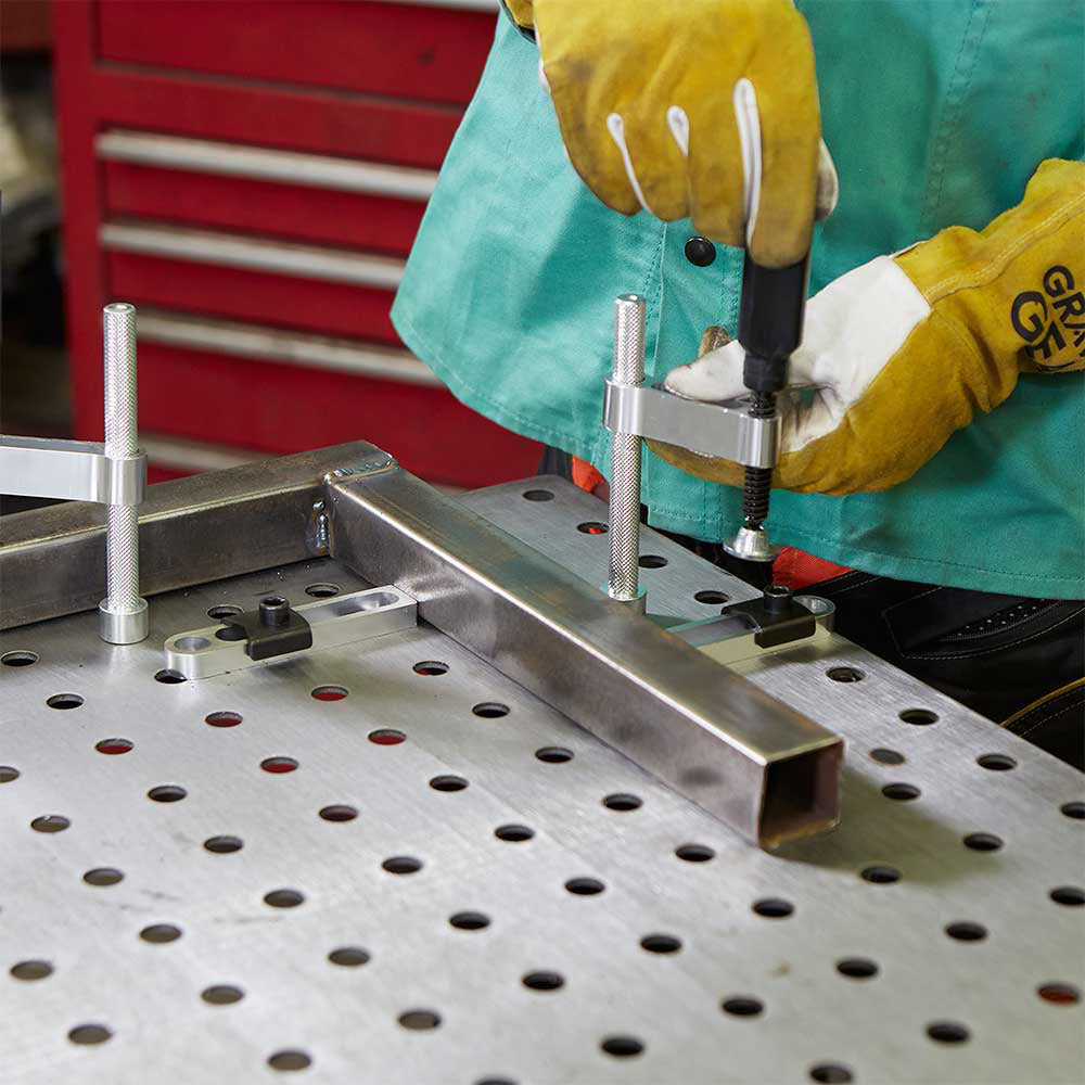 Klutch Steel Welding Table With Tool Kit