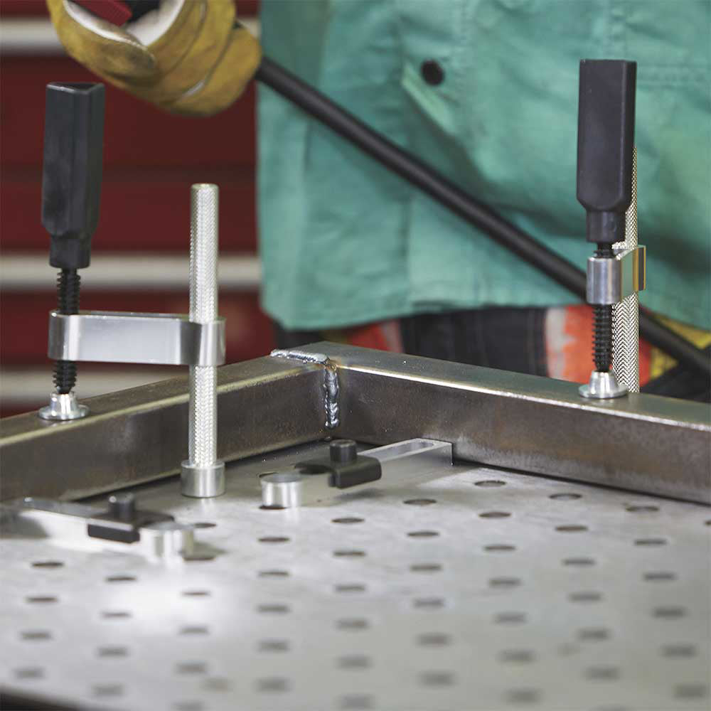 Klutch Steel Welding Table With Tool Kit