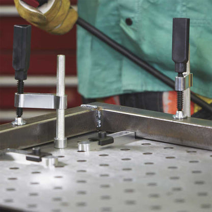 Klutch Steel Welding Table With Tool Kit