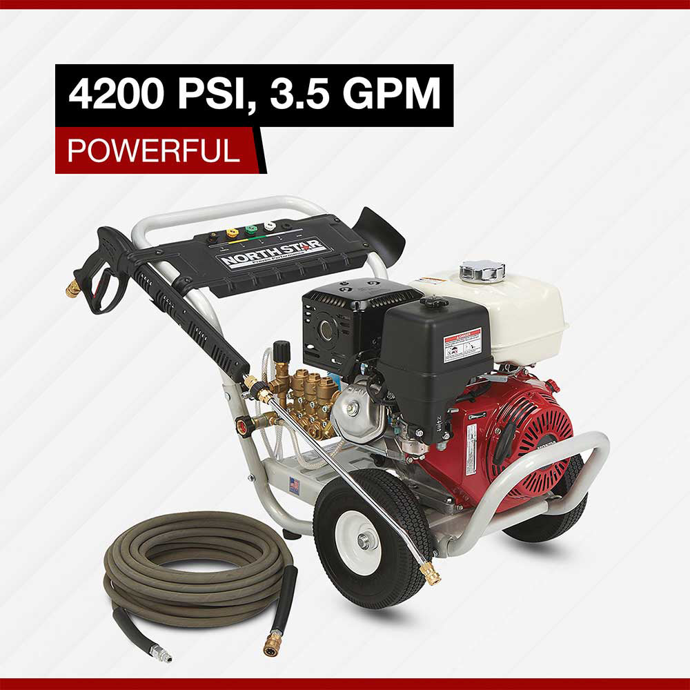 NorthStar Pressure Washer | 4,200 PSI | 3.5 GPM | Gas | Honda GX390