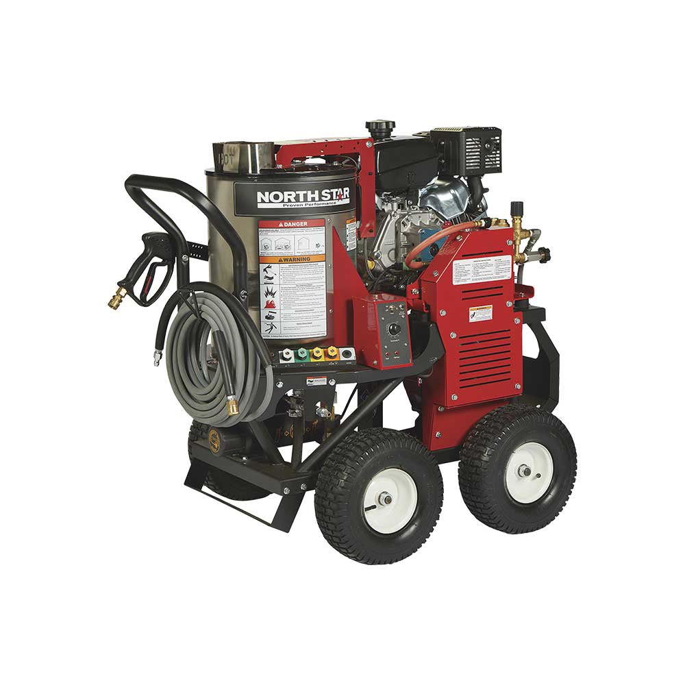 NorthStar Hot Pressure Washer | 3,000 PSI | 4.0 GPM | Kohler CH440 | Gas