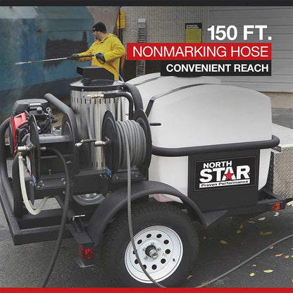 NorthStar Hot Pressure Washer | Trailer Mounted | 4,000 PSI | 4.0 GPM | Honda GX630