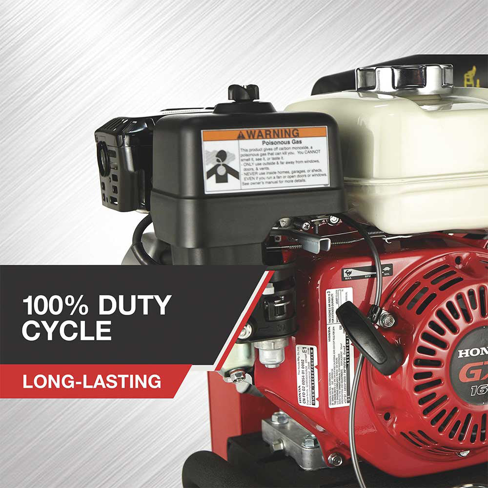 NorthStar Portable Gas Powered Air Compressor | 8-Gal | 13.7 CFM @ 90PSI | GX160