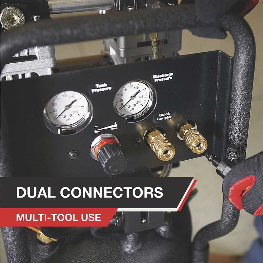 NorthStar Electric Air Compressor | 1.5 HP | 8-Gal. Vert Tank | 4 CFM @ 90 PSI