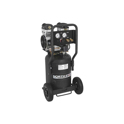NorthStar Electric Air Compressor | 1.5 HP | 8-Gal. Vert Tank | 4 CFM @ 90 PSI