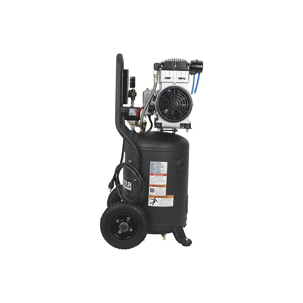 NorthStar Electric Air Compressor | 1.5 HP | 8-Gal. Vert Tank | 4 CFM @ 90 PSI
