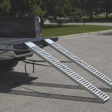 Ironton Non-Folding Steel Loading Ramp Set | 1,000-Lb. Total Capacity | 6 Ft. L x 9 In. W